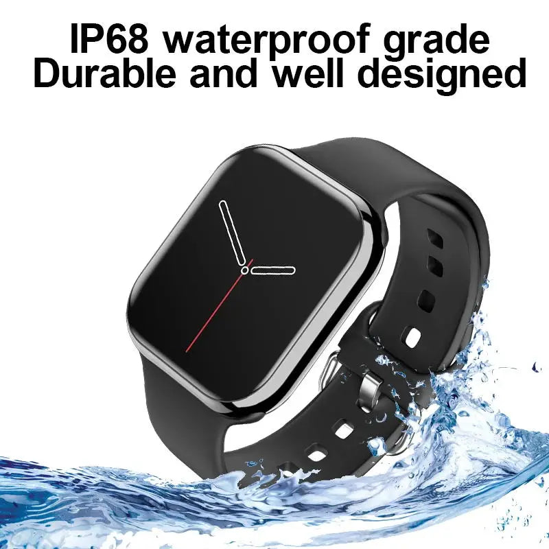 Novo relógio inteligente GPS masculino para Apple Watch 9 Series Always On Display Temperatura corporal BT Call NFC Smartwatch feminino para IOS Android